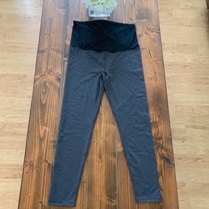 Maternity Active Leggings with Crossover Panel.